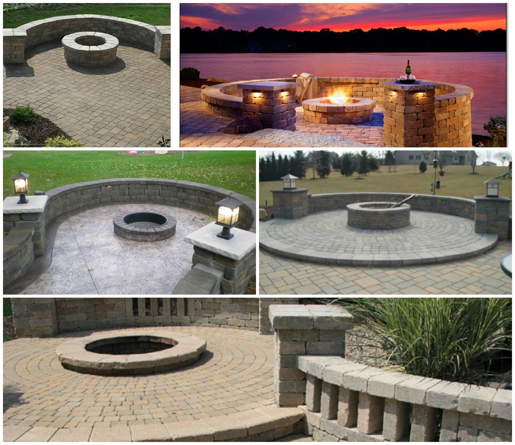 Freestanding walls and Firepits!
