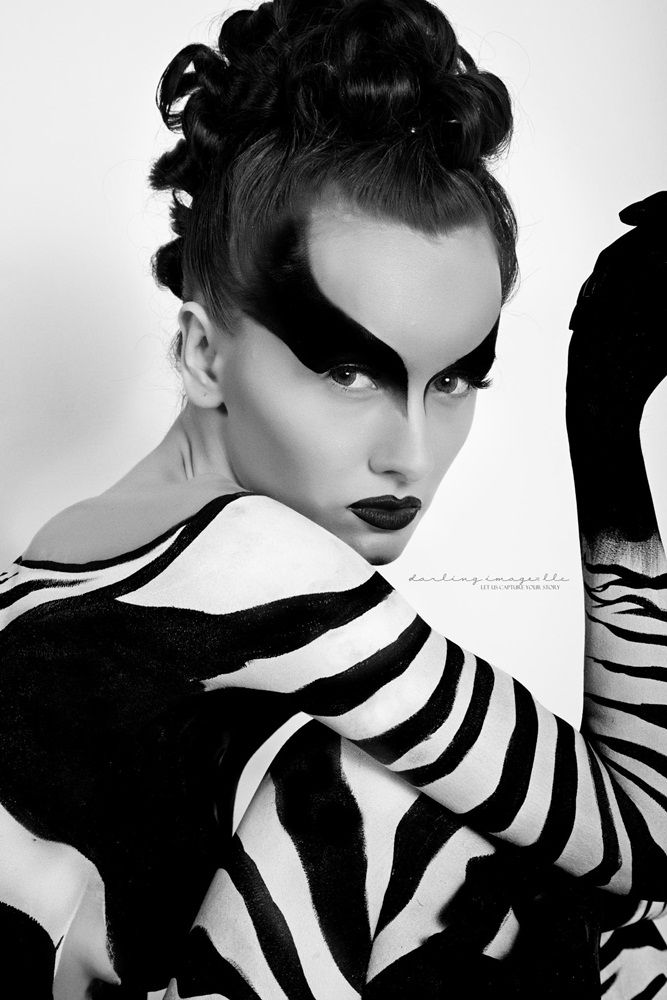 Body Painting for a photo shoot