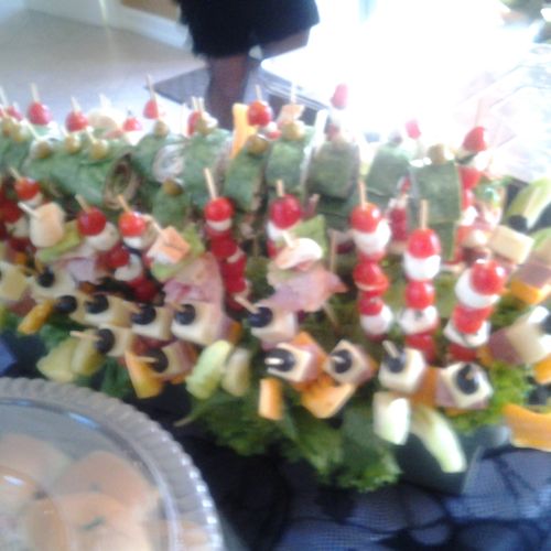 Appetizer Party 10/27
Kabob Bouquet Display