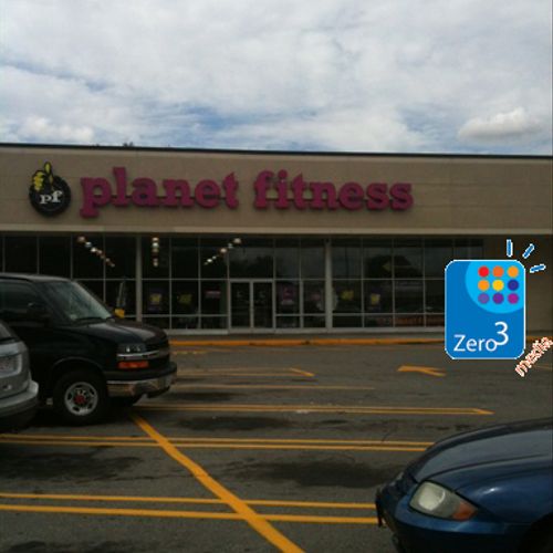 Front shot - Planet Fitness
