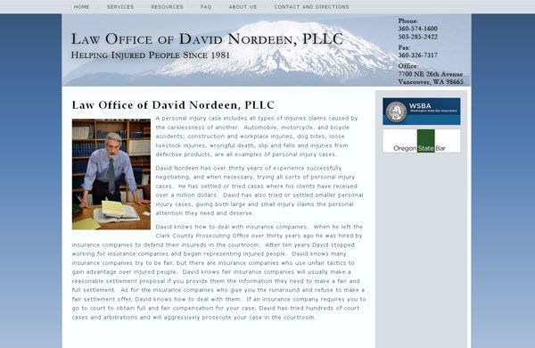 WordPress Web Design - Lawyer
