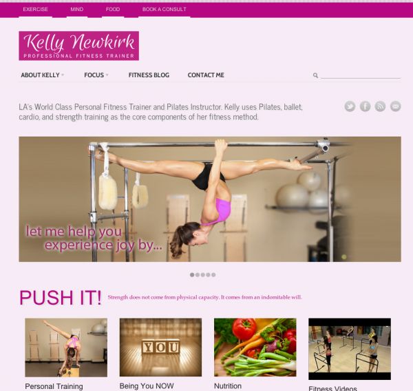 WEBSITES FOR PERSONAL TRAINERS - Custom Websites f