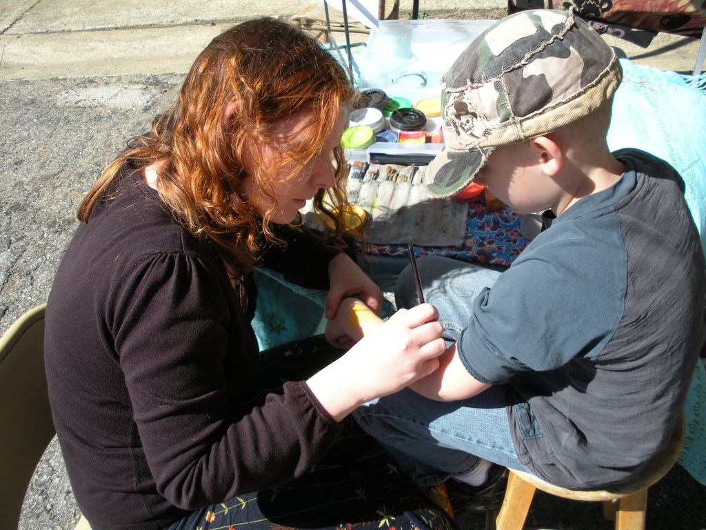 Asheville face & body Painting