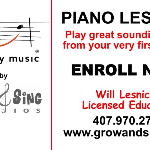 Enroll in Simply Music Piano Lessons today!