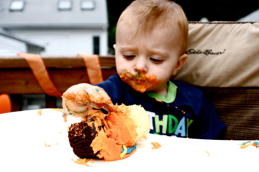 My favorite part of photographing a first birthday