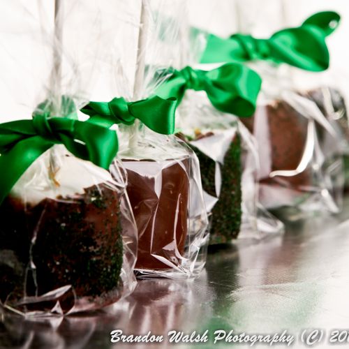 Chocolate Caramel Marshmallow Pops