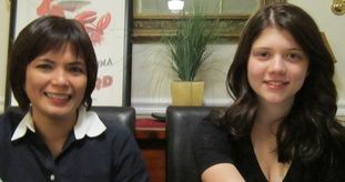 With my Student, MaryBeth