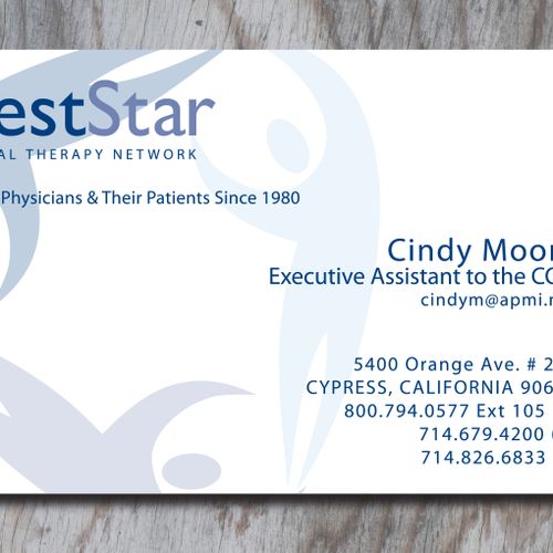 FRONT - Business Card