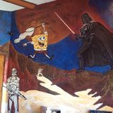 Making kids happy with this metallic plaster proje