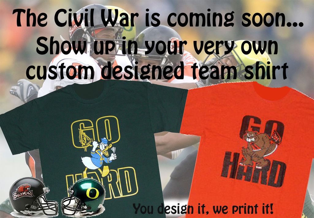 For all you fans out there. We can print customize