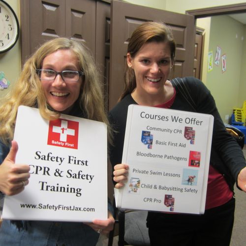 Safety First classes are fun!