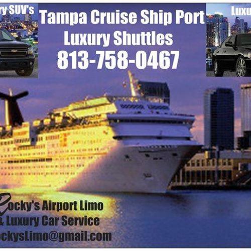 Located 10 min. from Tampa Cruise Ship Port
Luxury
