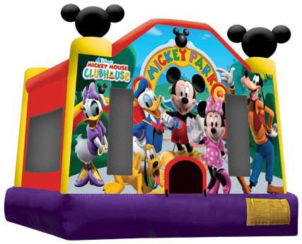 Mickey Park and Friends Deluxe Bounce House