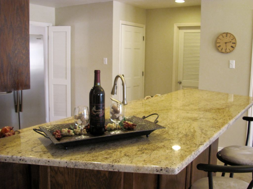 Keep that breakfast bar functional by adding some 
