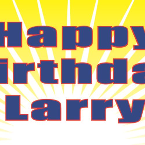 Birthday banners are just one example of the full 