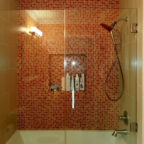 Bathroom Gut & Renovation - Colorfully Sophisticat