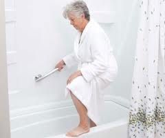 Grab bars.