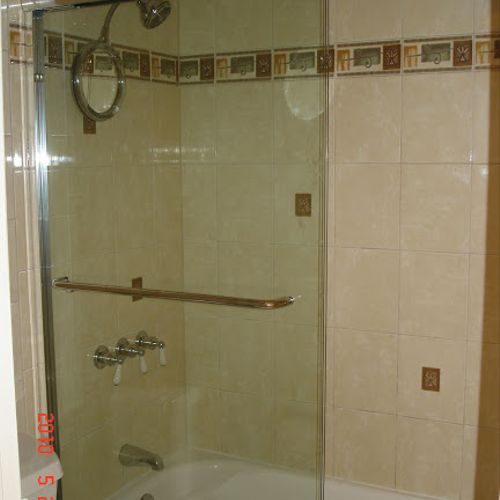 Shower and Ceramic Tile