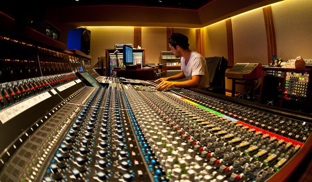 Mixing at TRI Studios