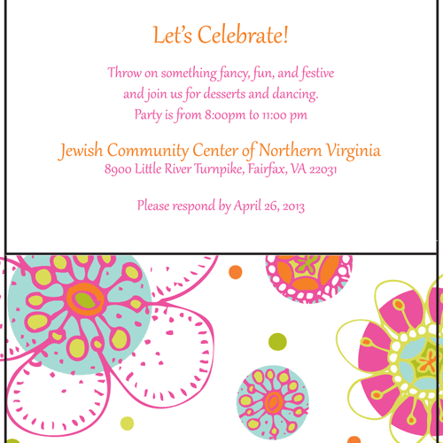 New invitation lines available! Multi-colored whim