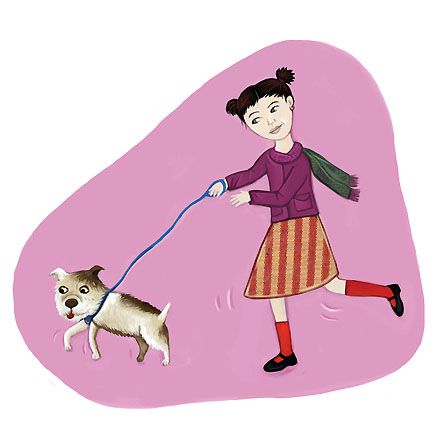 Interior Illustration for Dangles and Bangles craf