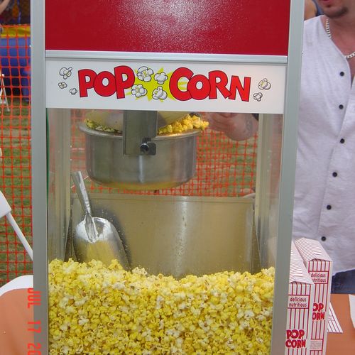 Fresh made Popcorn
