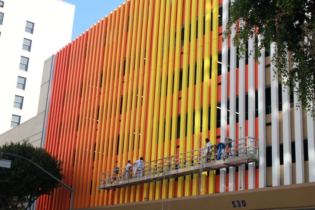 Fun color full project in Downtown LA