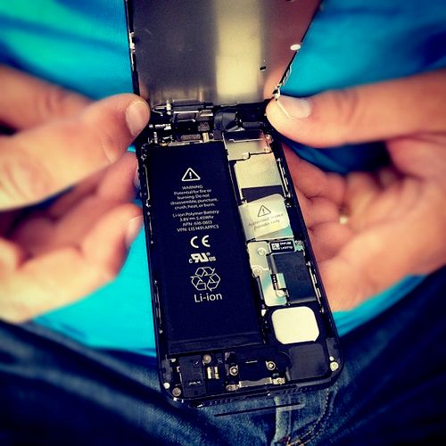 inside of your iPhone 4 or iPhone 4s.