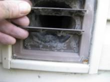 Dirty Vent is a FIRE hazard. Check your dryer vent