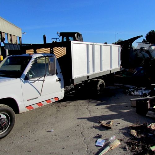 Dumping junk at Placentia, CA