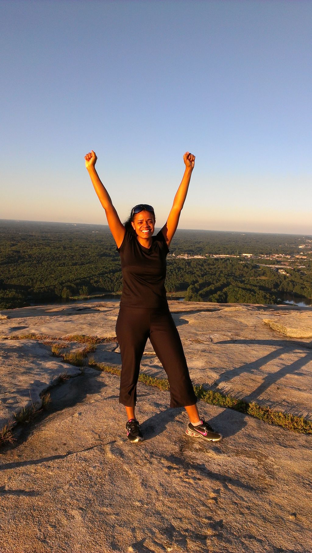 A client tops Stone Mountain for the first time!