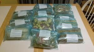 Prepared Meals ready to go into your freezer. This