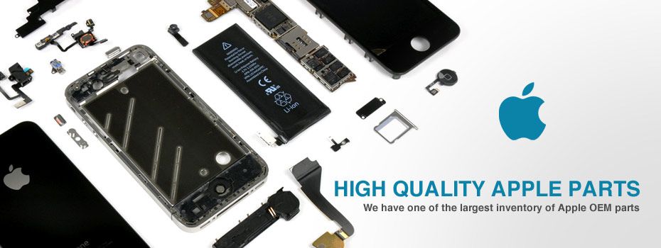 We use OEM apple parts.