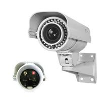 Commercial grade gate/roof camera