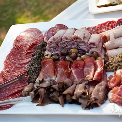 Selection of cured meats