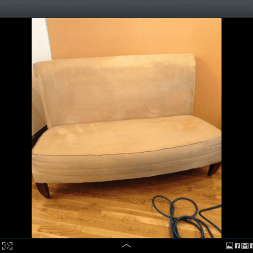 Upholstery Cleaning -After