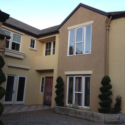 Dublin home exterior painting project