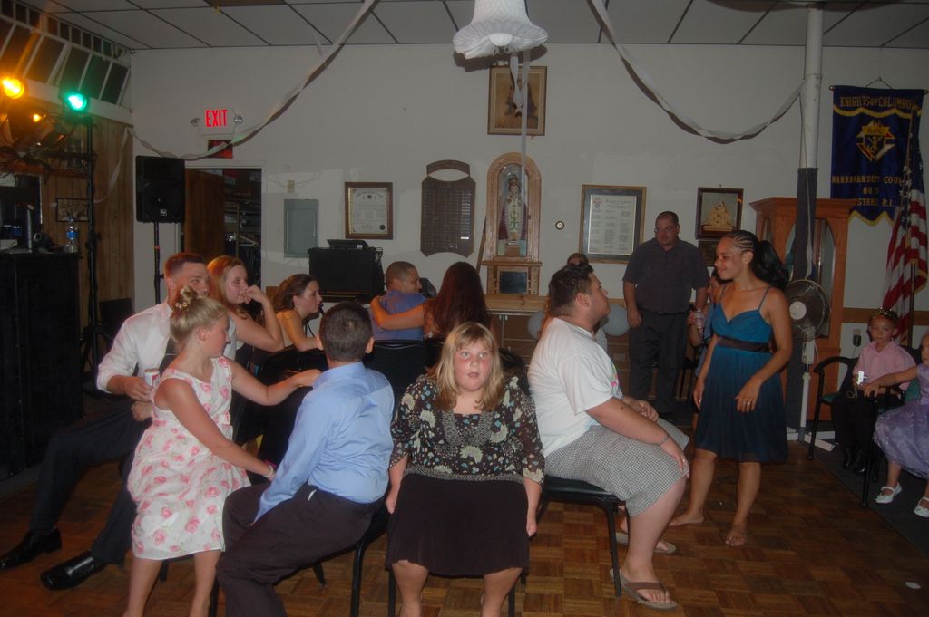 Our hilarious version of musical chairs.