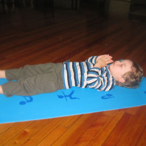 Kids need yoga too!  School calendar Friday 4:30PM