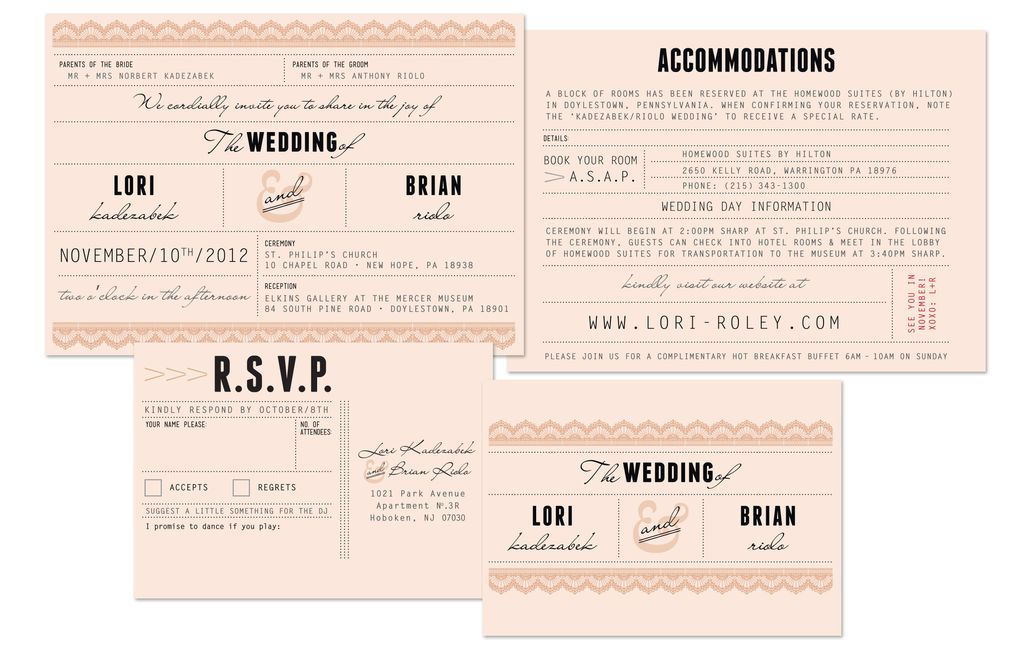 wedding invitations