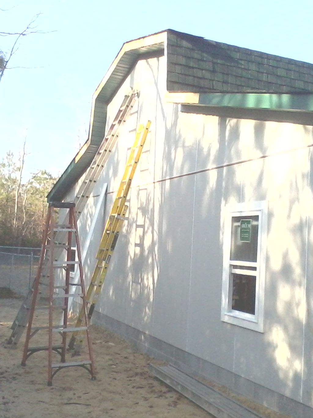 This particular job was an additional detached gar