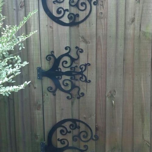 custom gate hinges