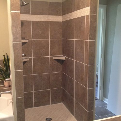 Custom Tile Shower
"in reference to jobs completed