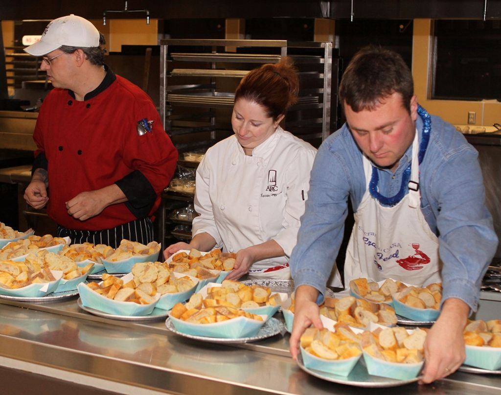 2011 annual C.A.S.A. Crab Feed. more than 500 serv