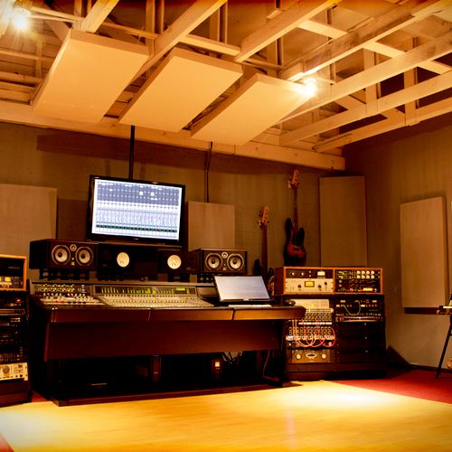 Recording Studio Control Room - Avid Pro Tools HD3