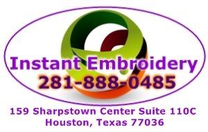 Embroidery in Houston InstantEmbroidery.Net - inst