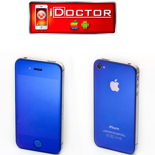 Metallic Blue Conversion Kit for iPhone 4/4S
