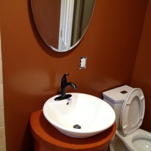 Take the jump to explore colors in your bathroom o