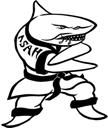 If You Don't See The Shark It Is Not Action Karate