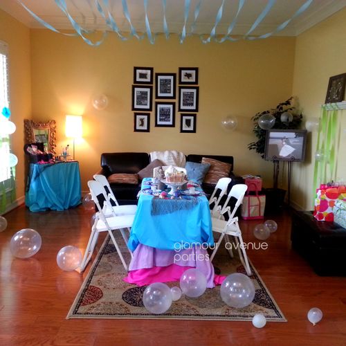 Stylish Parties for Kids and Mobile Spa parties fo
